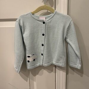 Lullaby Set Baby Blue Cardigan with train